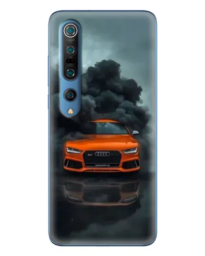 Чохол для Xiaomi Mi 10 Pro з картинкою «Audi у хмарах диму»