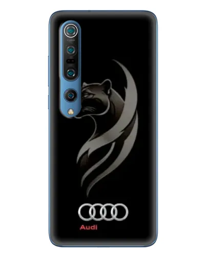 Чохол для Xiaomi Mi 10 Pro з картинкою «Графіка — пантера та Audi»