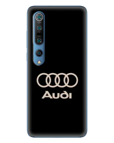 Чохол для Xiaomi Mi 10 Pro з картинкою «Audi — золотий логотип»