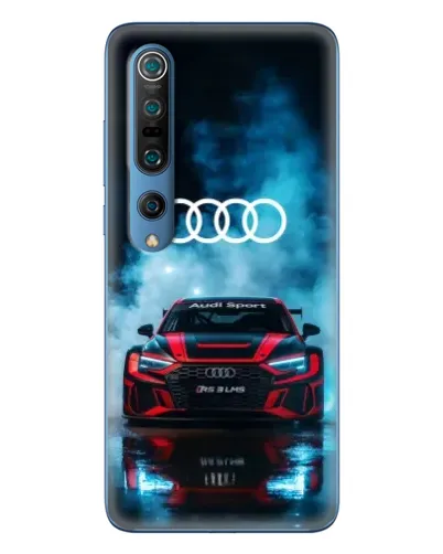 Чохол для Xiaomi Mi 10 Pro з картинкою «Audi Sport — неон»