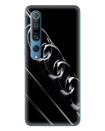 Чохол для Xiaomi Mi 10 Pro з картинкою «Audi — абстрактні кільця»