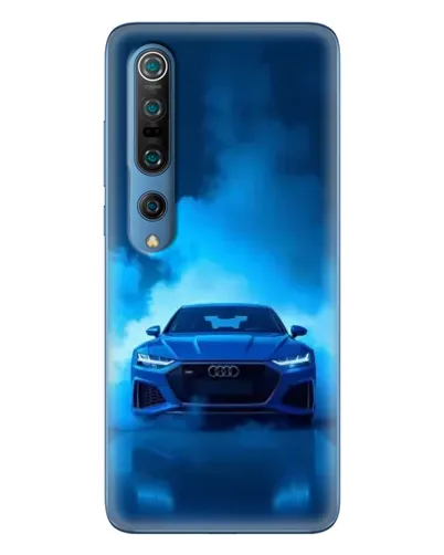 Чохол для Xiaomi Mi 10 Pro з картинкою «Audi — блакитна енергія»