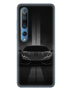 Чохол для Xiaomi Mi 10 Pro з картинкою «Lamborghini симетрія доріг»