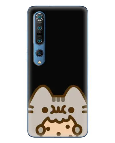 Чехол для Xiaomi Mi 10 Pro с картинкой «Пушин на черном»