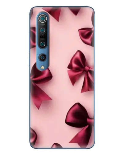 Чохол для Xiaomi Mi 10 Pro з картинкою «Бордовий атлас»