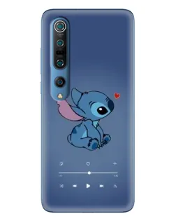 Чехол для Xiaomi Mi 10 Pro с картинкой «Музыкальный Stitch»