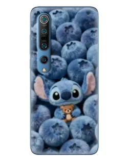 Чехол для Xiaomi Mi 10 Pro с картинкой «Стич и голубика»