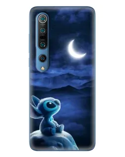Чехол для Xiaomi Mi 10 Pro с картинкой «Лунная ночь Стича»