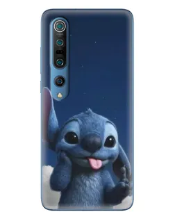 Чехол для Xiaomi Mi 10 Pro с картинкой «Стич в облаках»
