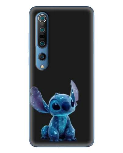 Чехол для Xiaomi Mi 10 Pro с картинкой «Стич на черном»