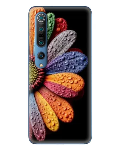 Чохол для Xiaomi Mi 10 Pro з картинкою «Райдужна квітка»