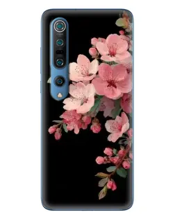 Чохол для Xiaomi Mi 10 Pro з картинкою «Рожева гілка сакури»