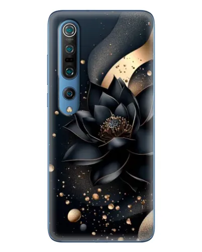 Чохол для Xiaomi Mi 10 Pro з картинкою «Чорний лотос»