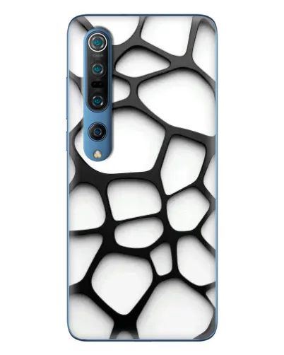 Чохол для Xiaomi Mi 10 Pro з картинкою «Біла об'ємна сітка» Чохол для Xiaomi Mi 10 Pro з картинкою «Біла об'ємна сітка»