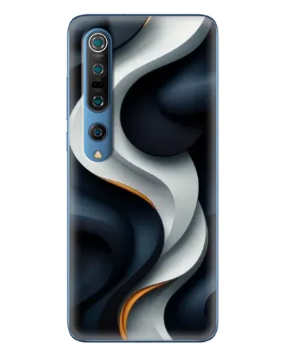 Чохол для Xiaomi Mi 10 Pro з картинкою «Об'ємні чорно-білі стрічки» Чохол для Xiaomi Mi 10 Pro з картинкою «Об'ємні чорно-білі стрічки»