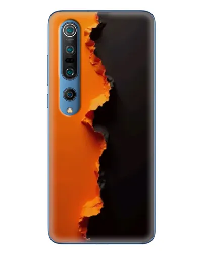 Чохол для Xiaomi Mi 10 Pro з картинкою «Помаранчевий розлом» Чохол для Xiaomi Mi 10 Pro з картинкою «Помаранчевий розлом»