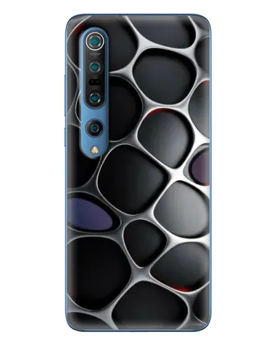 Чохол для Xiaomi Mi 10 Pro з картинкою «Об'ємна темна решітка» Чохол для Xiaomi Mi 10 Pro з картинкою «Об'ємна темна решітка»