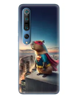 Чехол для Xiaomi Mi 10 Pro с картинкой «Капи-мен супергерой» Чехол для Xiaomi Mi 10 Pro с картинкой «Капи-мен супергерой»