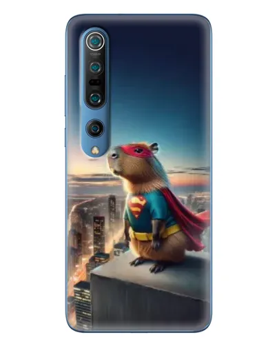 Чехол для Xiaomi Mi 10 Pro с картинкой «Капи-мен супергерой»