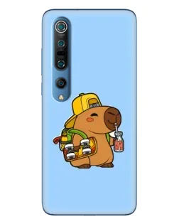 Чехол для Xiaomi Mi 10 Pro с картинкой «Капибара на скейте» Чехол для Xiaomi Mi 10 Pro с картинкой «Капибара на скейте»