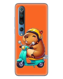 Чехол для Xiaomi Mi 10 Pro с картинкой «Капибара на скутере» Чехол для Xiaomi Mi 10 Pro с картинкой «Капибара на скутере»