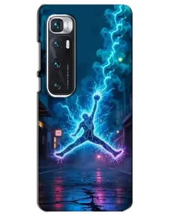 Чехол для Xiaomi Mi 10 Ultra с картинкой «Jordan Gold Jumpman»