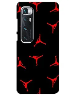 Чехол для Xiaomi Mi 10 Ultra с картинкой «Jordan Red Pattern»