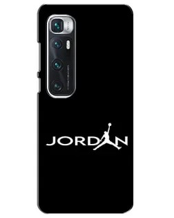 Чехол для Xiaomi Mi 10 Ultra с картинкой «Jordan White Logo»