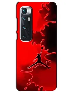 Чехол для Xiaomi Mi 10 Ultra с картинкой «Jordan Red Smoke»