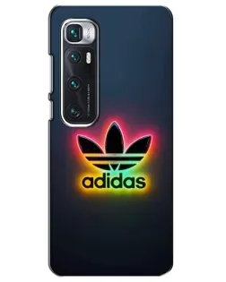 Чехол для Xiaomi Mi 10 Ultra с картинкой «Неоновый Adidas»