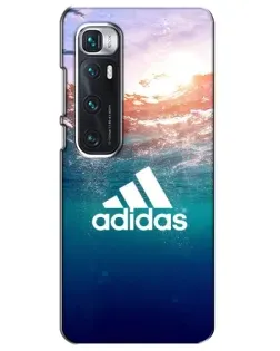 Чехол для Xiaomi Mi 10 Ultra с картинкой «Океанская глубина адидас»