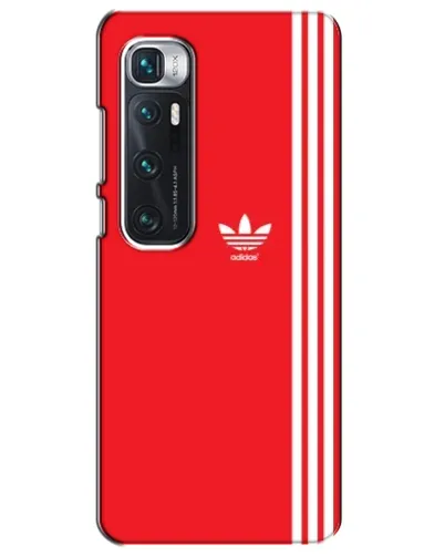 Чехол для Xiaomi Mi 10 Ultra с картинкой «Красный минимализм Adidas»