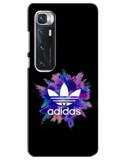 Чехол для Xiaomi Mi 10 Ultra с картинкой «Взрыв красок Adidas»