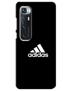 Чехол для Xiaomi Mi 10 Ultra с картинкой «Черная классика Adidas»