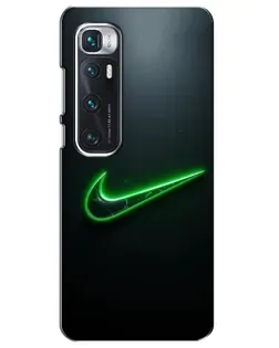 Чехол для Xiaomi Mi 10 Ultra с картинкой «Неоновый контур Nike» Чехол для Xiaomi Mi 10 Ultra с картинкой «Неоновый контур Nike»