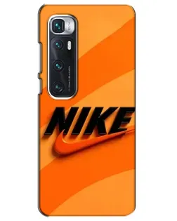 Чехол для Xiaomi Mi 10 Ultra с картинкой «Оранжевый драйв Nike»