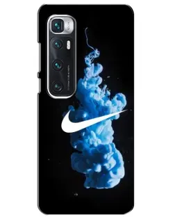 Чехол для Xiaomi Mi 10 Ultra с картинкой «Nike и синий дым»