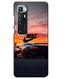 Чехол для Xiaomi Mi 10 Ultra с картинкой «Nike и суперкар»