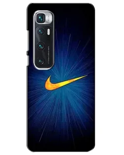 Чохол для Xiaomi Mi 10 Ultra з картинкою «Синій пульс Nike»