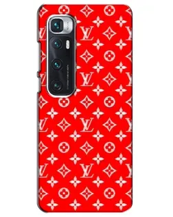 Чехол для Xiaomi Mi 10 Ultra с картинкой «Яркий паттерн LV»