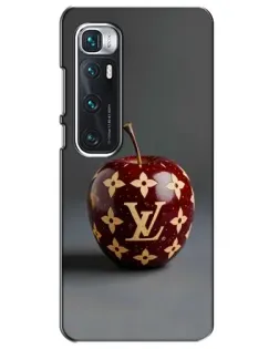 Чехол для Xiaomi Mi 10 Ultra с картинкой «Красное яблоко LV»