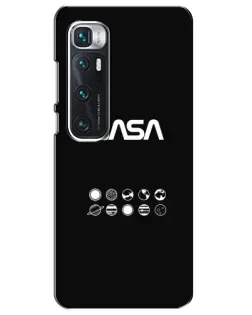 Чехол для Xiaomi Mi 10 Ultra с картинкой «NASA — технический принт»
