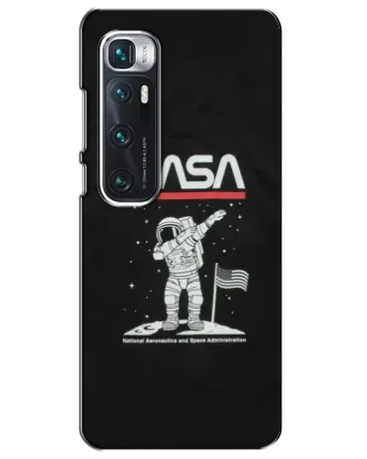 Чехол для Xiaomi Mi 10 Ultra с картинкой «NASA — шагаем по Луне»