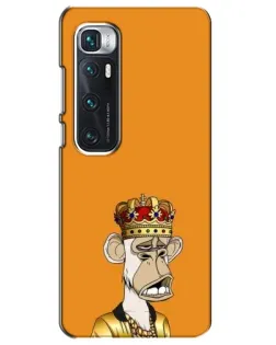 Чехол для Xiaomi Mi 10 Ultra с картинкой «Золотая обезьяна Bored Ape» Чехол для Xiaomi Mi 10 Ultra с картинкой «Золотая обезьяна Bored Ape»