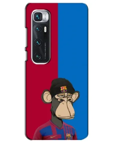 Чехол для Xiaomi Mi 10 Ultra с картинкой «Bored Ape — фанат Барсы»