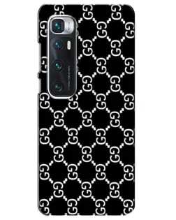 Чехол для Xiaomi Mi 10 Ultra с картинкой «Gucci — сетчатый паттерн»