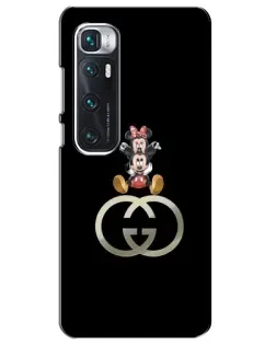 Чехол для Xiaomi Mi 10 Ultra с картинкой «Минни Маус на лого»