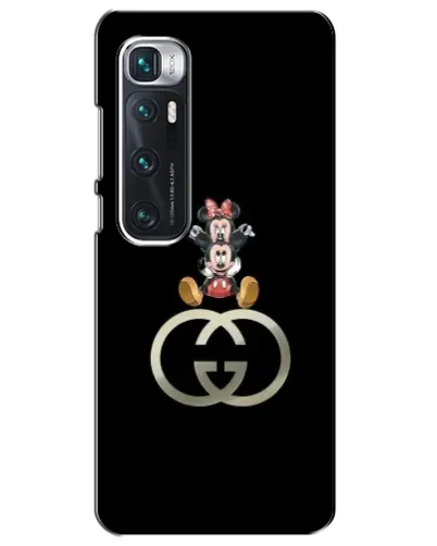 Чехол для Xiaomi Mi 10 Ultra с картинкой «Минни Маус на лого»