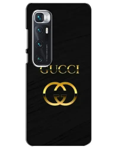 Чехол для Xiaomi Mi 10 Ultra с картинкой «Золотой логотип Gucci»
