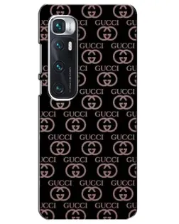 Чехол для Xiaomi Mi 10 Ultra с картинкой «Классическая монограмма Gucci»